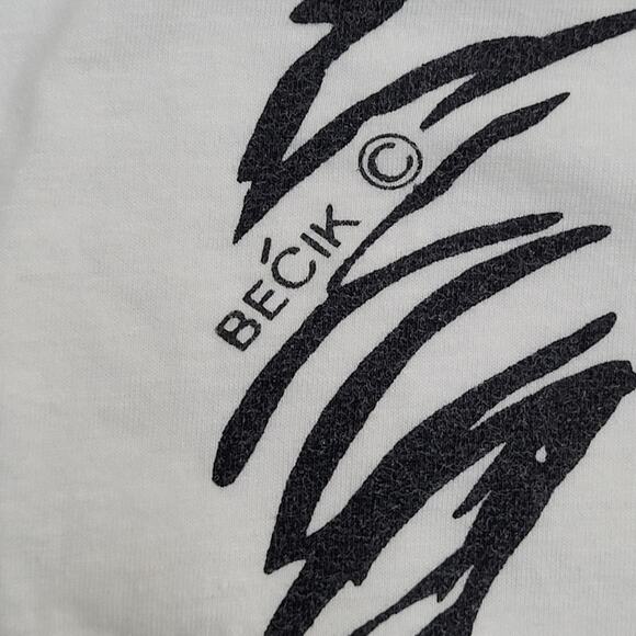 Vintage 90s Alaska Bald Eagle Shirt Large 23x27 White Artwork - Picture 11 of 14